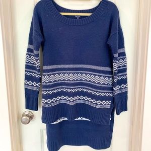 Splendid Fair Isle Tunic Sweater